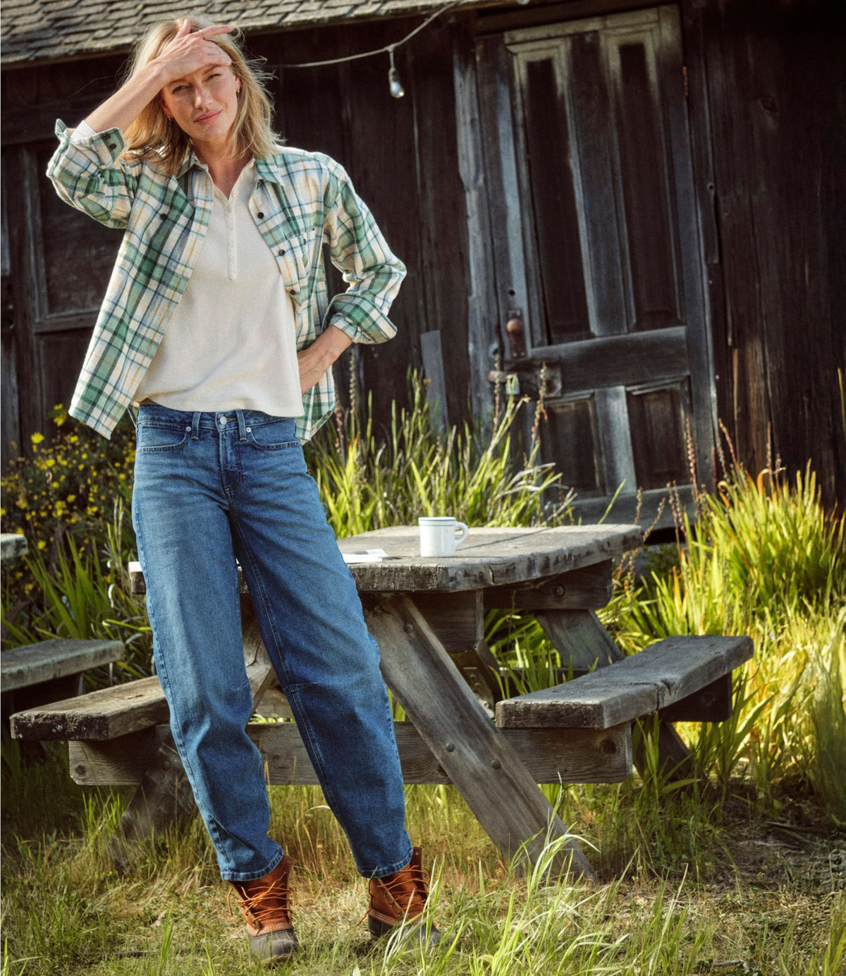 Women's 207 Vintage Jeans, Mid-Rise Barrel-Leg