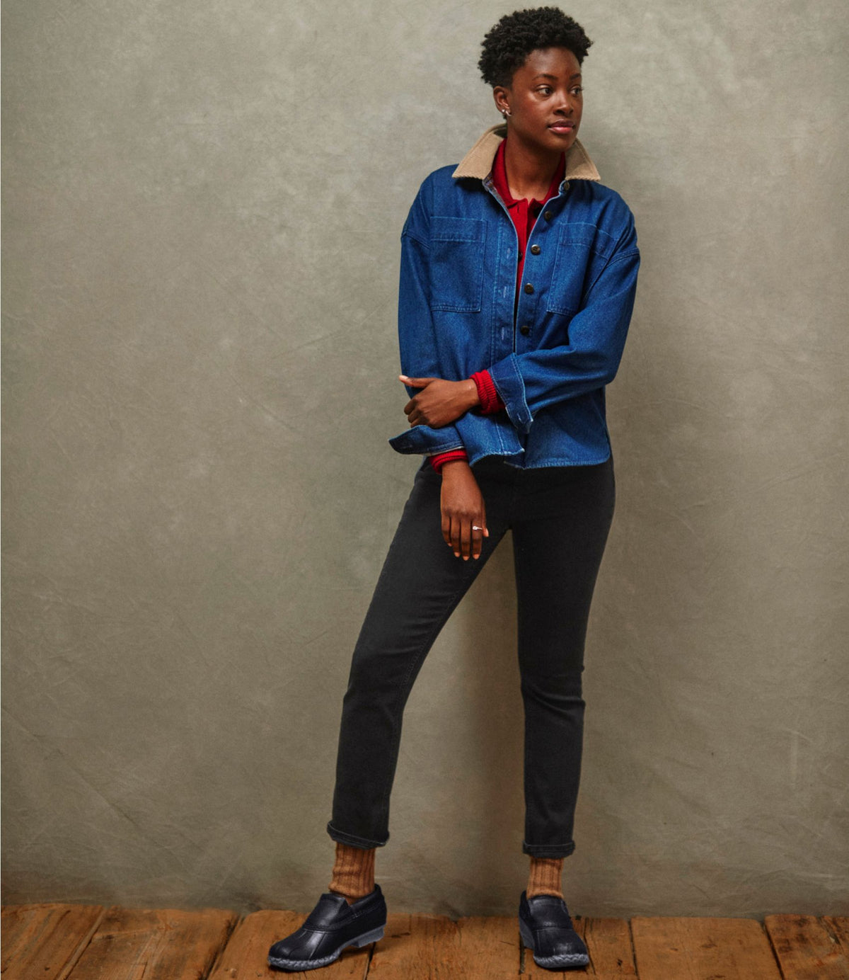Women's Signature Denim Shirt Jac