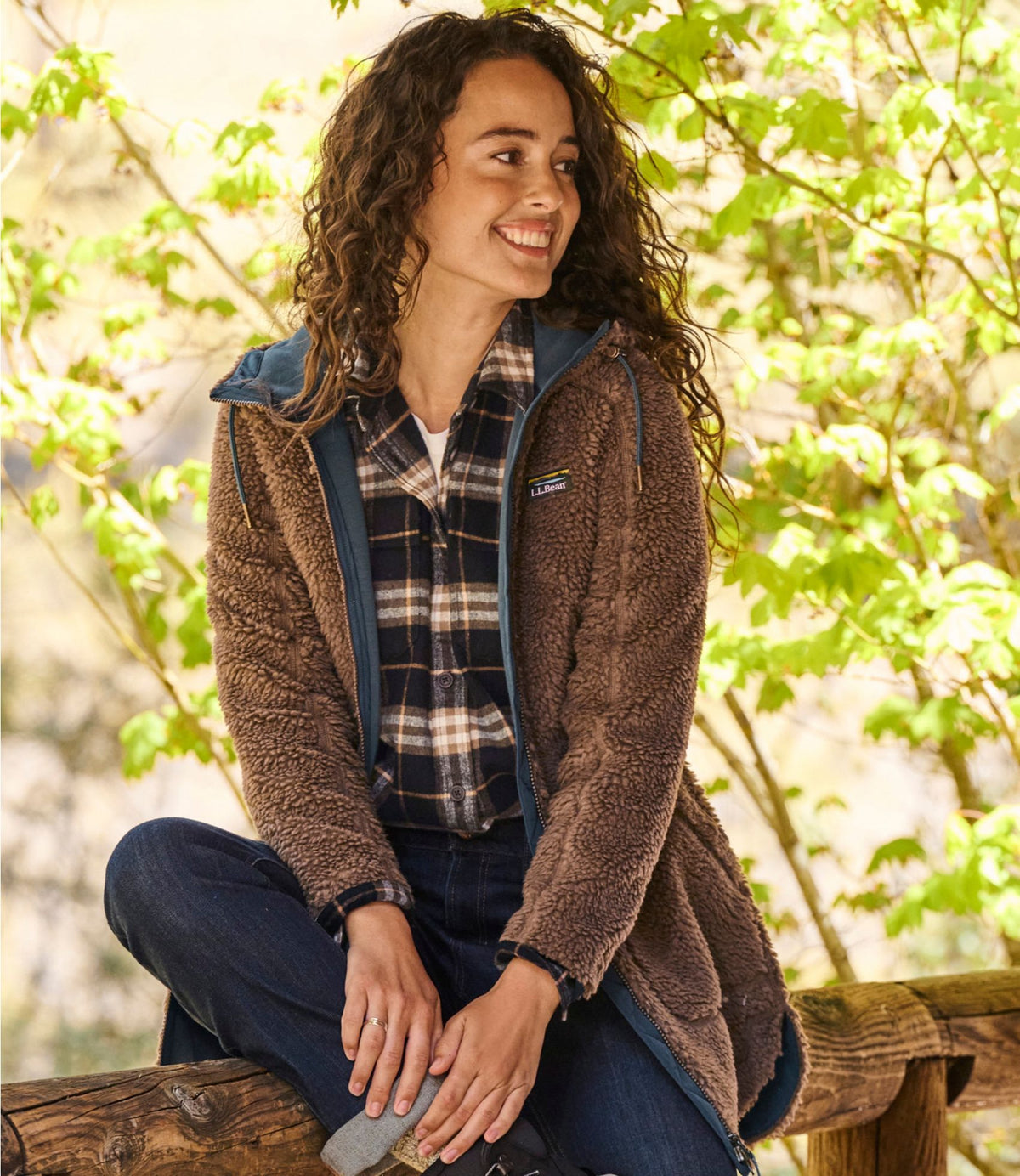 Women's Mountain Pile Fleece Coat