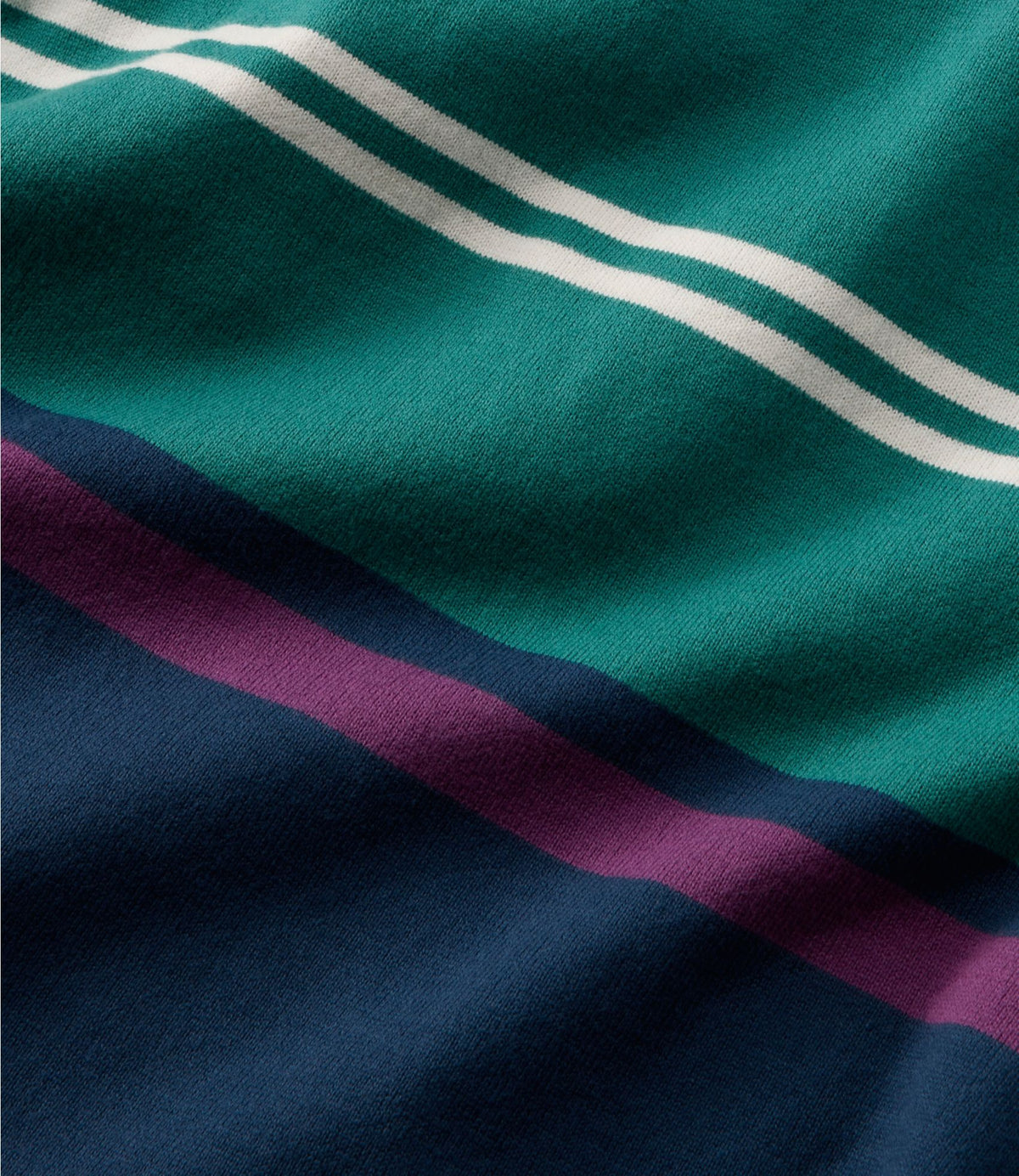 Men's Bean's Vintage Soft Rugby, Chest Stripe