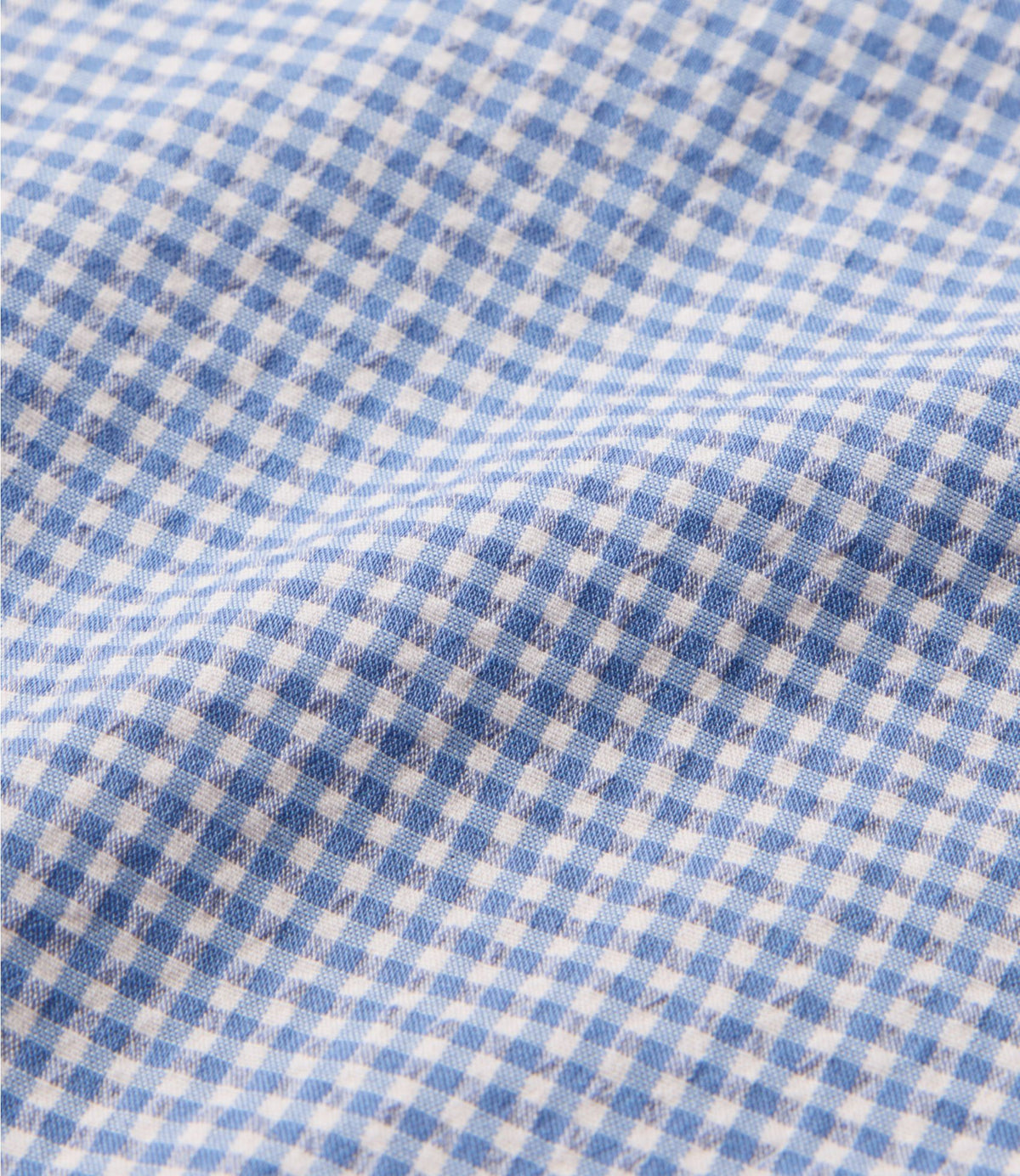 Men's Comfort Stretch Performance® Seersucker Shirt, Long-Sleeve, Slightly Fitted Untucked Fit, Plaid