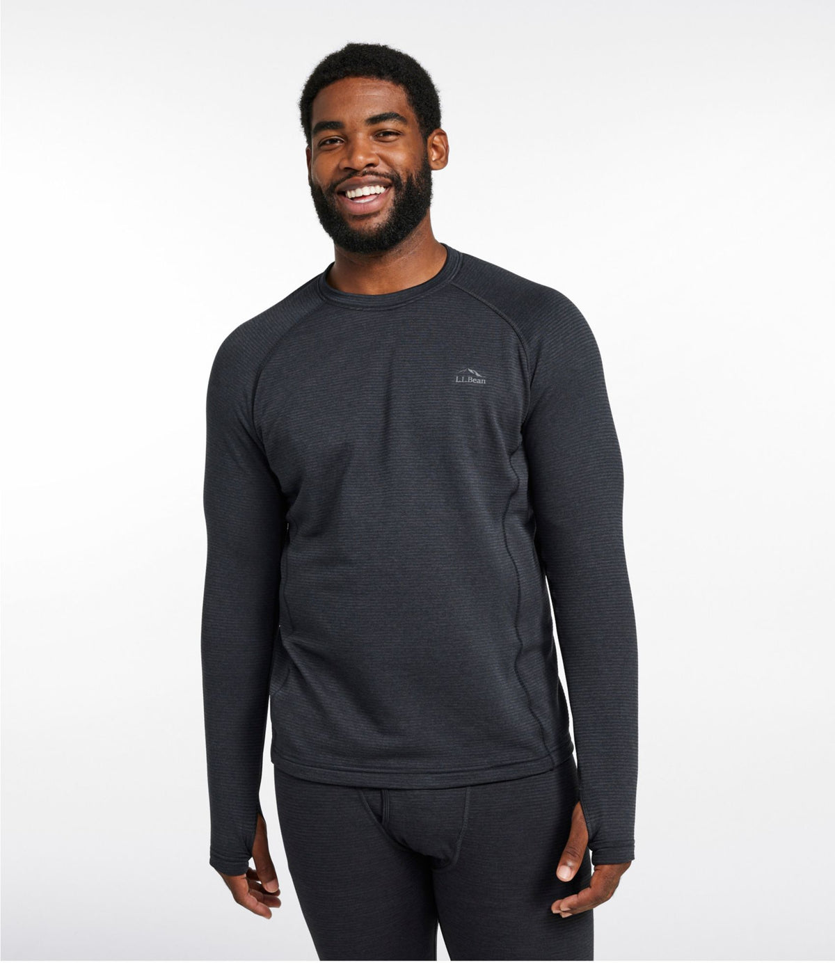 Men's L.L.Bean Midweight Base Layer Crew Top