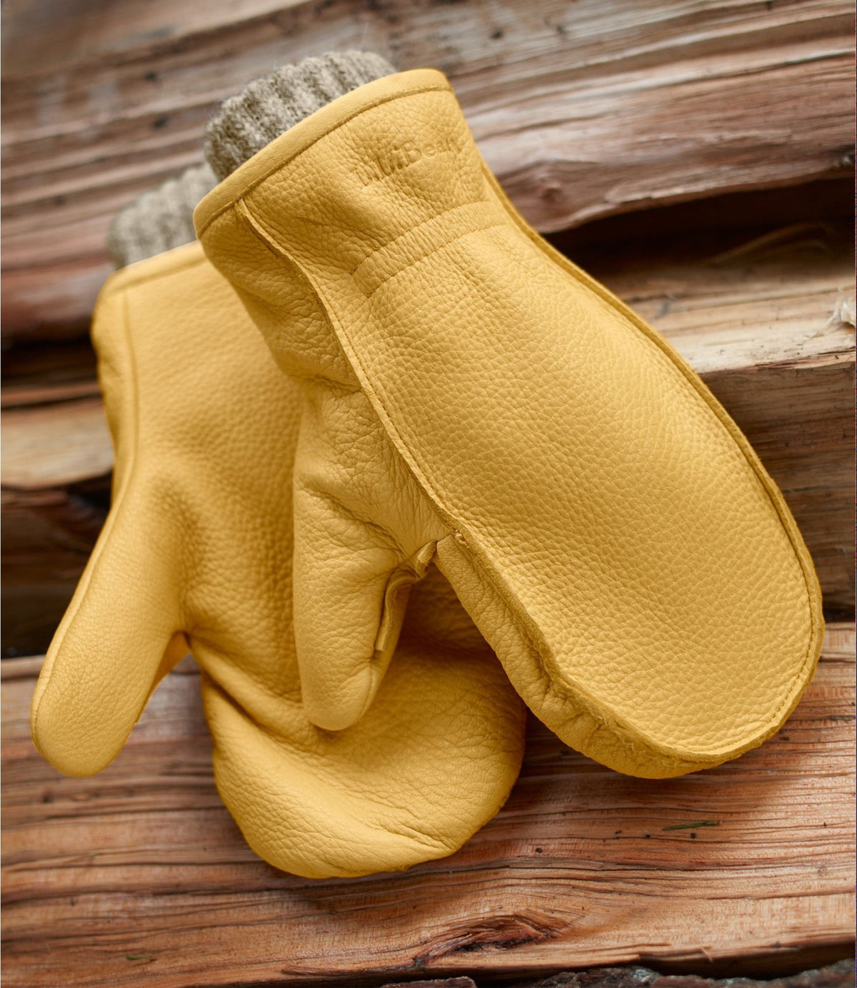 Men's Buckskin Chopper Mitts