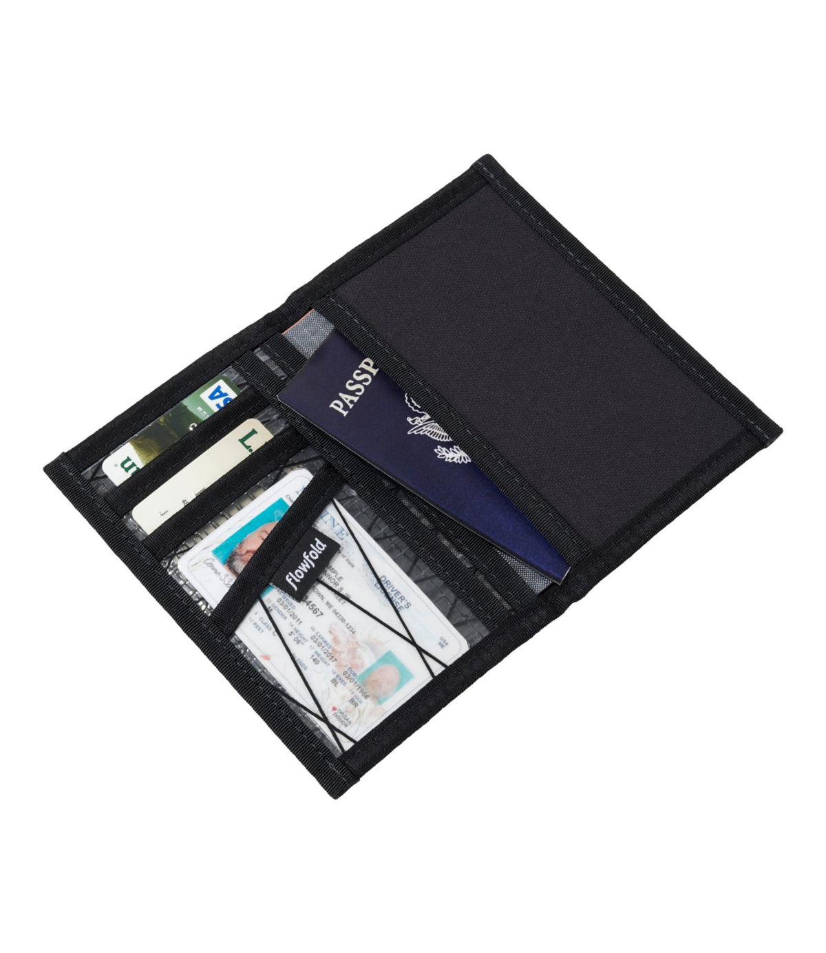 Flowfold RFID Navigator Passport Holder