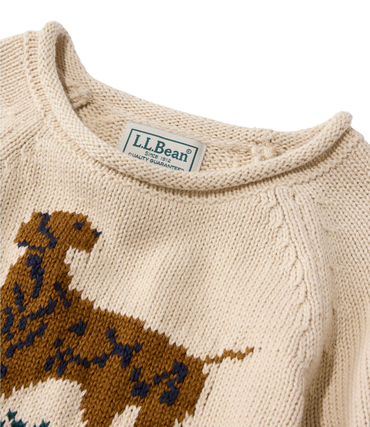 Infants' and Toddlers' Cotton Rollneck Sweater
