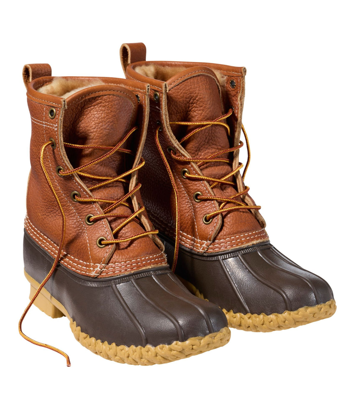 Women's Bean Boots, 8" Shearling-Lined Insulated