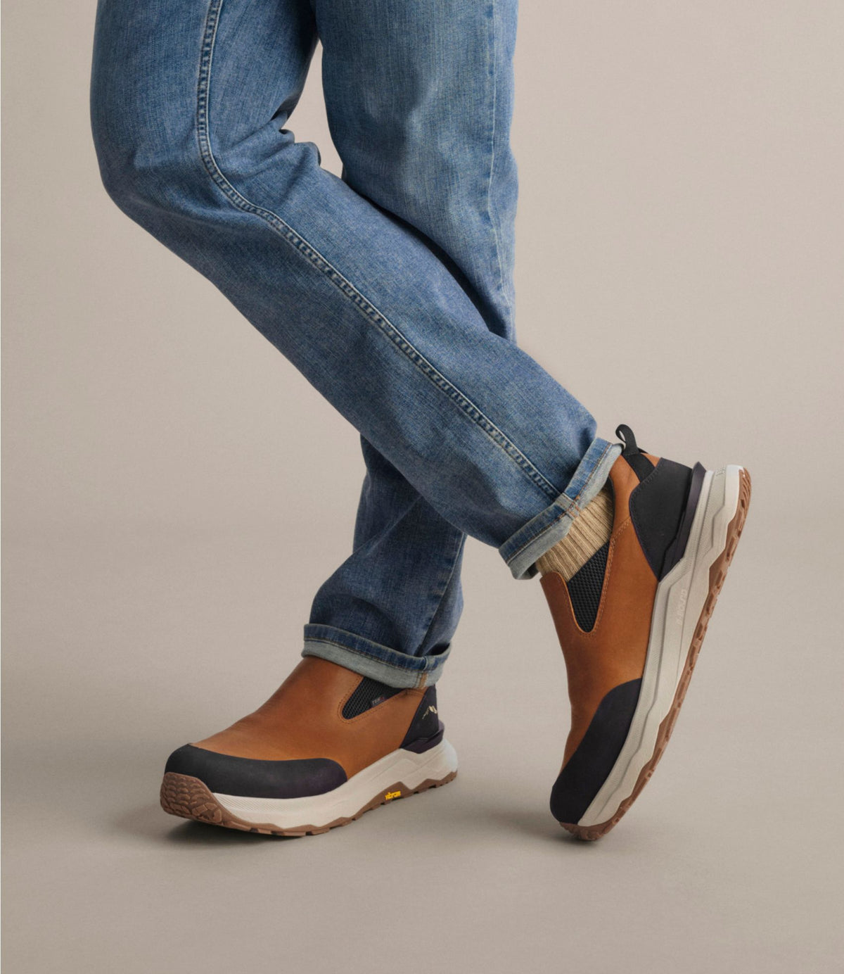 Men's NextVenture Waterproof Slip-On Shoes, Leather