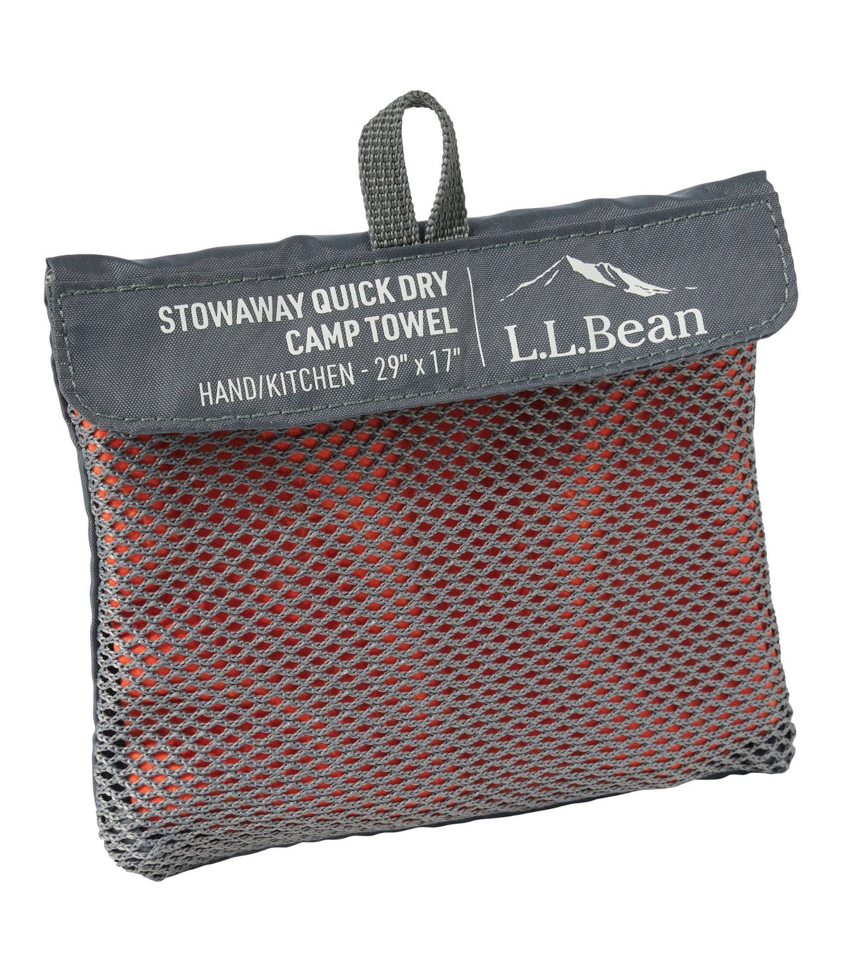 L.L.Bean Stowaway Quick-Dry Camp Towel, Print