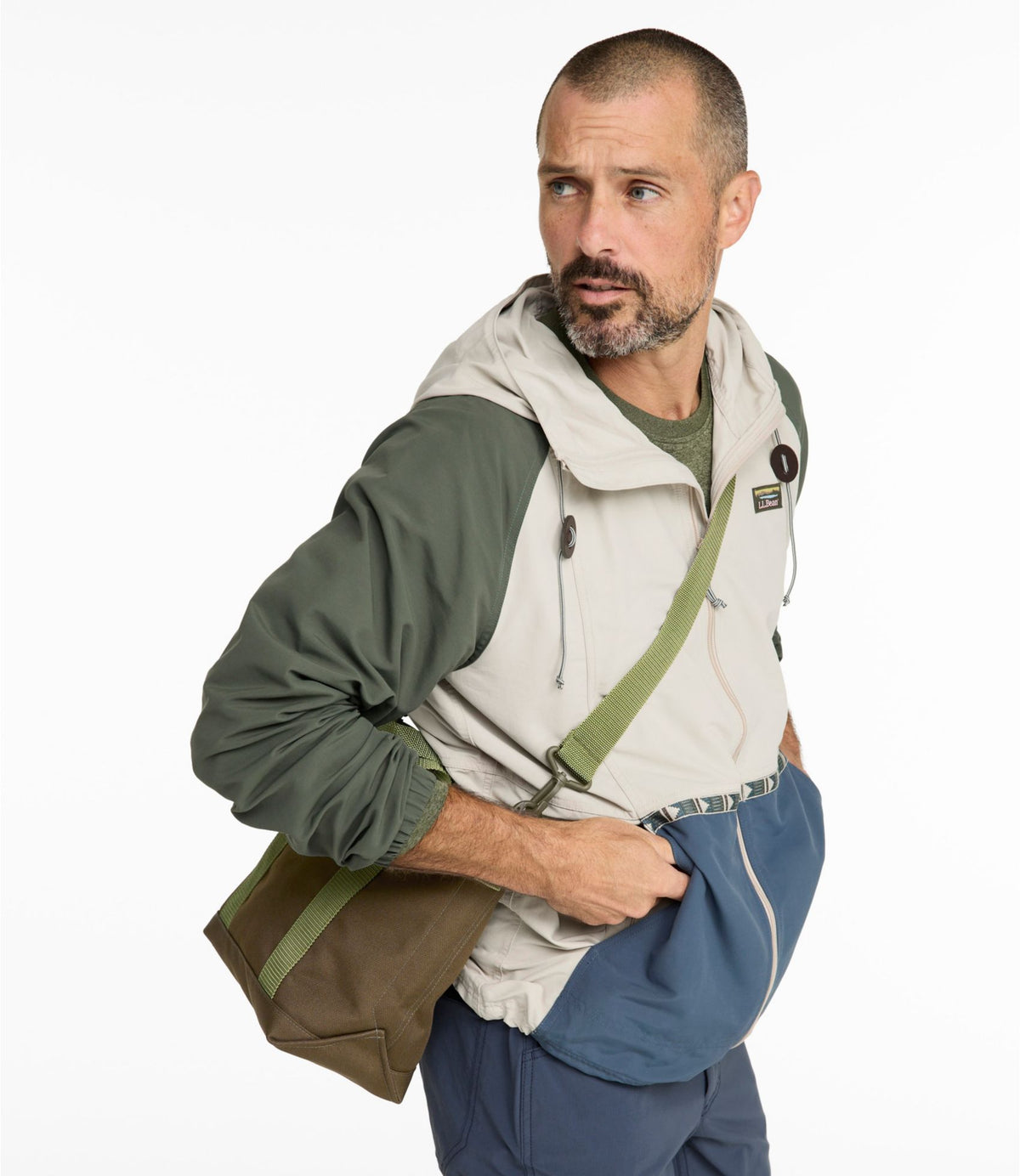 Zip Hunter's Tote Bag With Strap