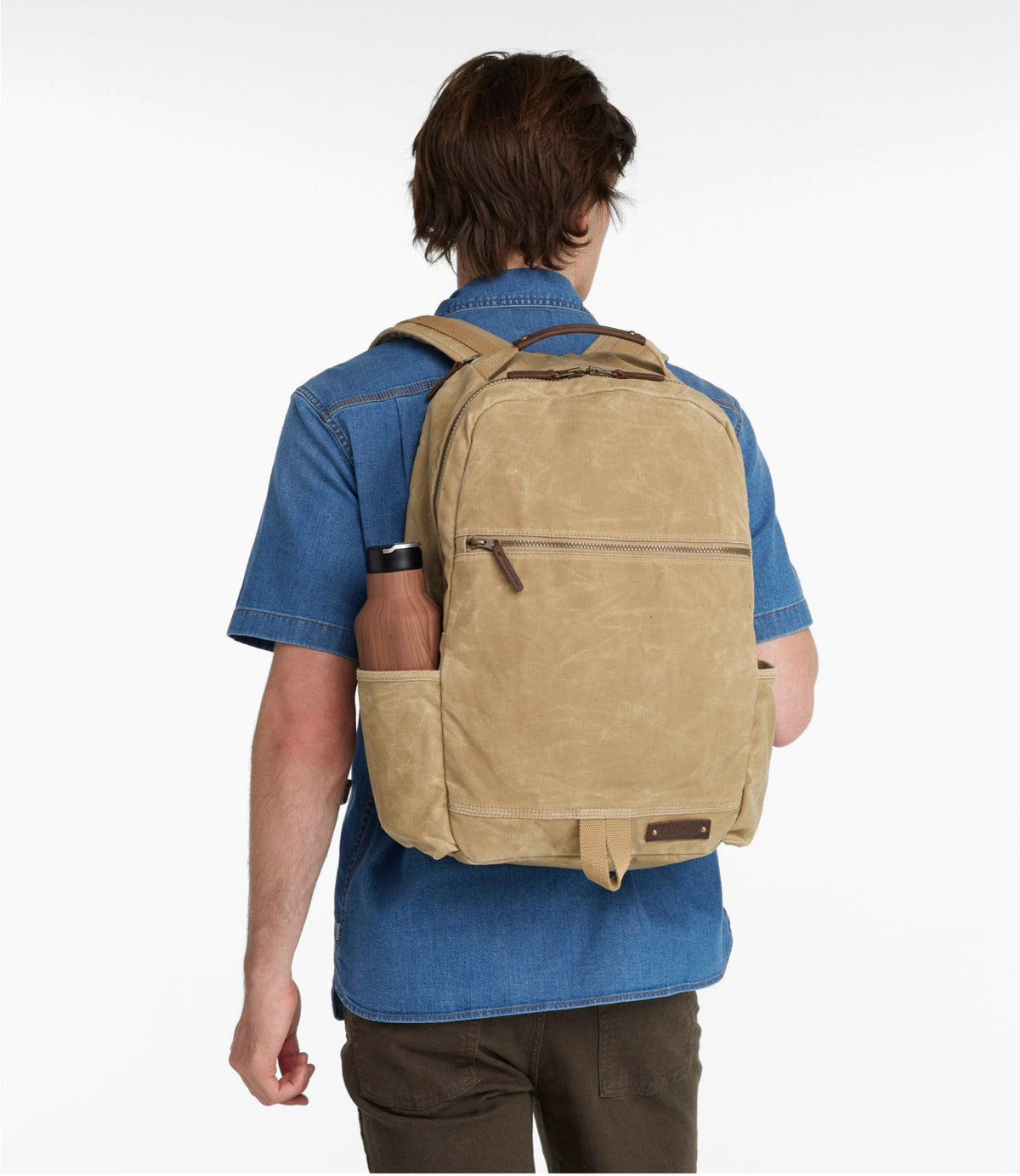 Waxed Canvas Travel Backpack