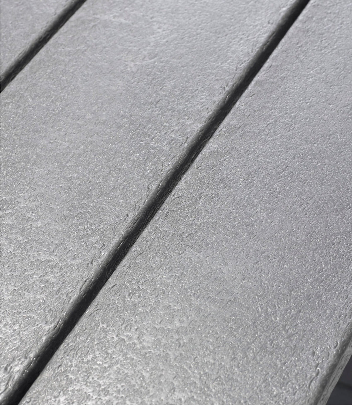 All-Weather Patio Loveseat with Textured Cushion, Slate Gray