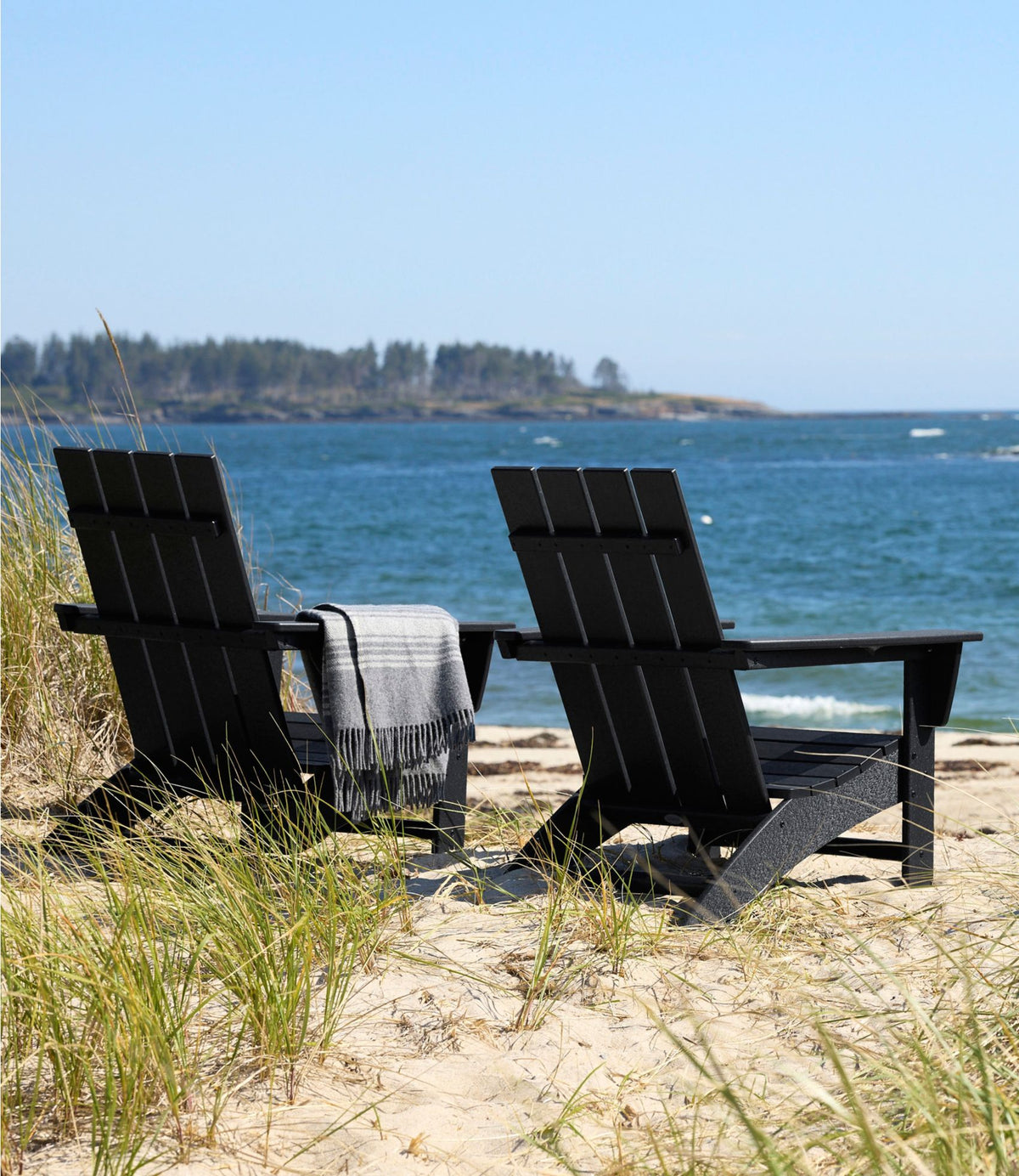 All-Weather Adirondack Chair, Square-Back