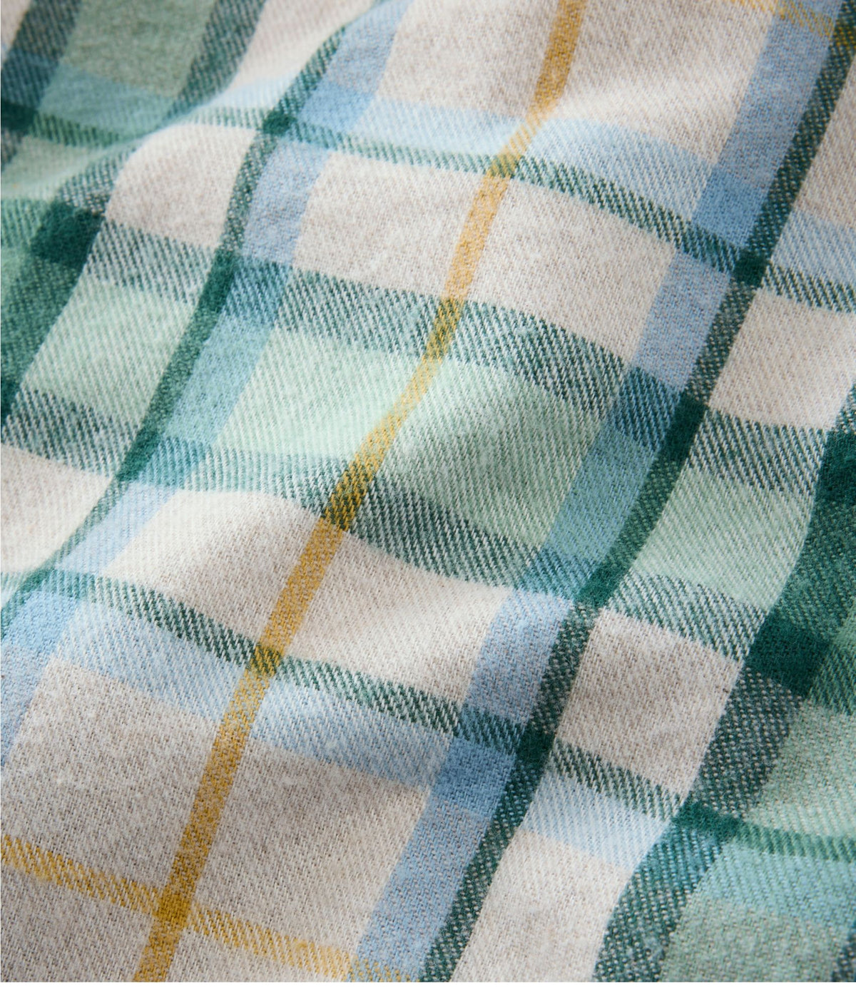 Women's Scotch Plaid Flannel Shirt, Sherpa-Lined Zip Hoodie