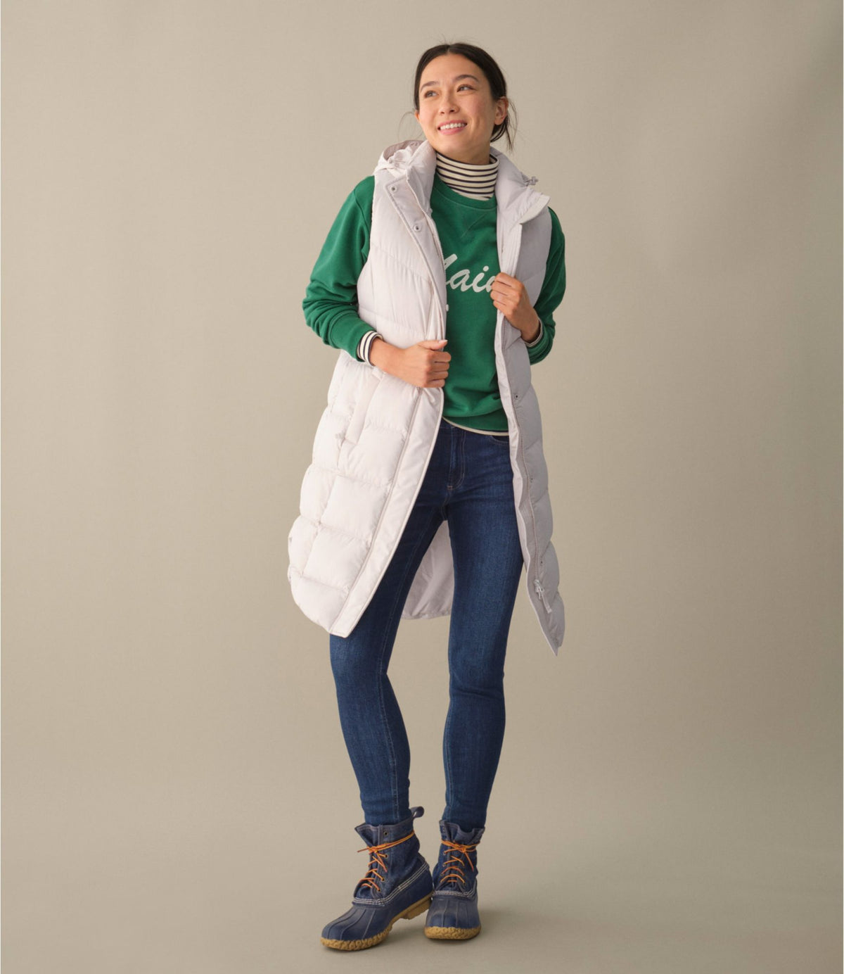 Women's Popham Puffer Long Vest