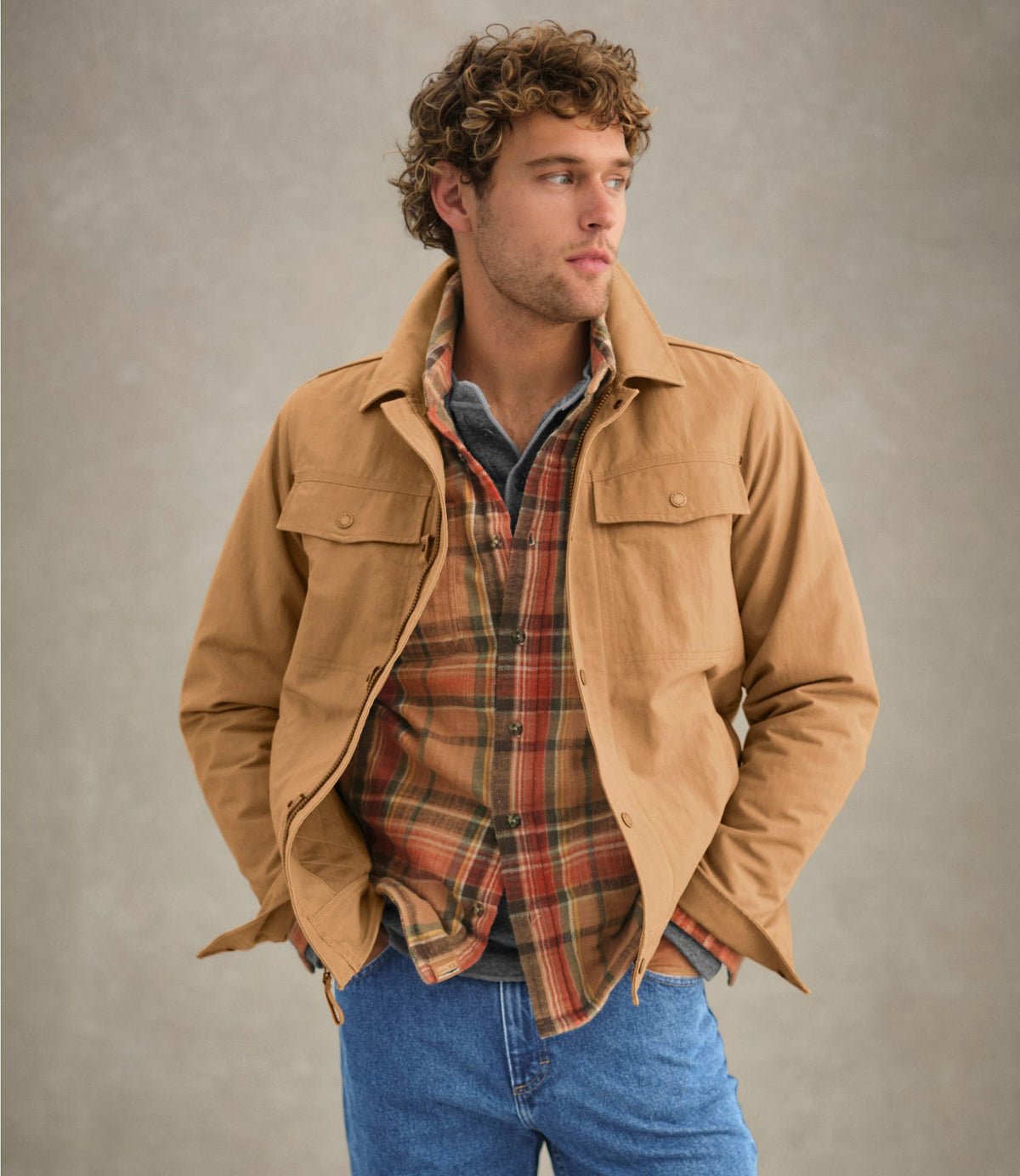 Men's Bean's Insulated Utility Jacket