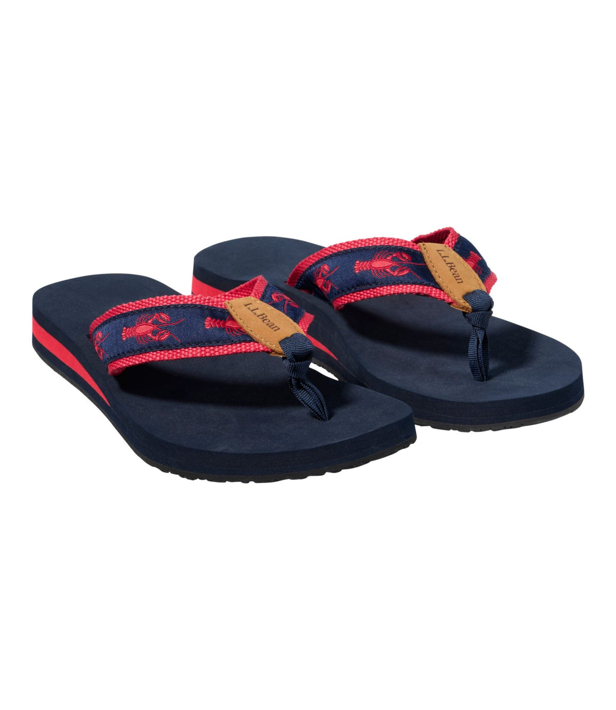 Women's Original Maine Isle Flip-Flops, Motif