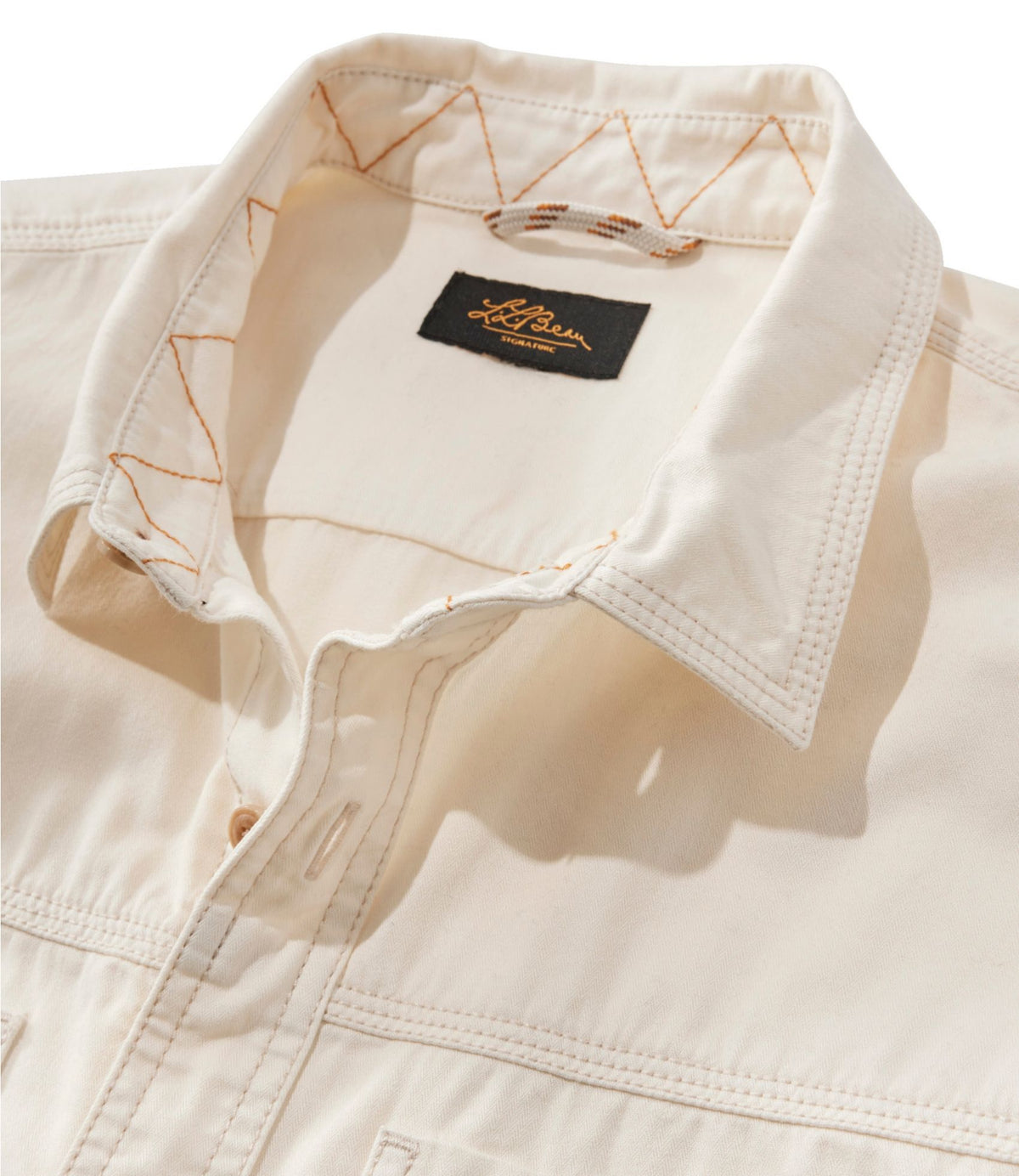 Men's Signature Washed Field Shirt, Slim Fit