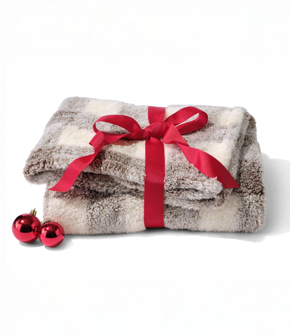 Cozy Plush Throw, Plaid