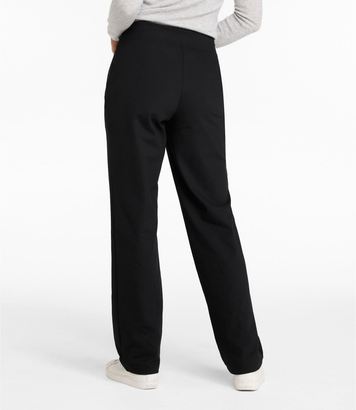 Women's L.L.Bean Go-Anywhere Knit Pants, High-Rise Straight-Leg