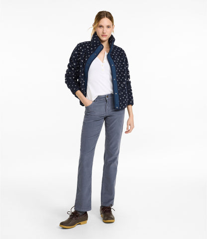 Women's L.L.Bean Go-Anywhere Corduroy Pants, Mid-Rise Ultimate Straight-Leg