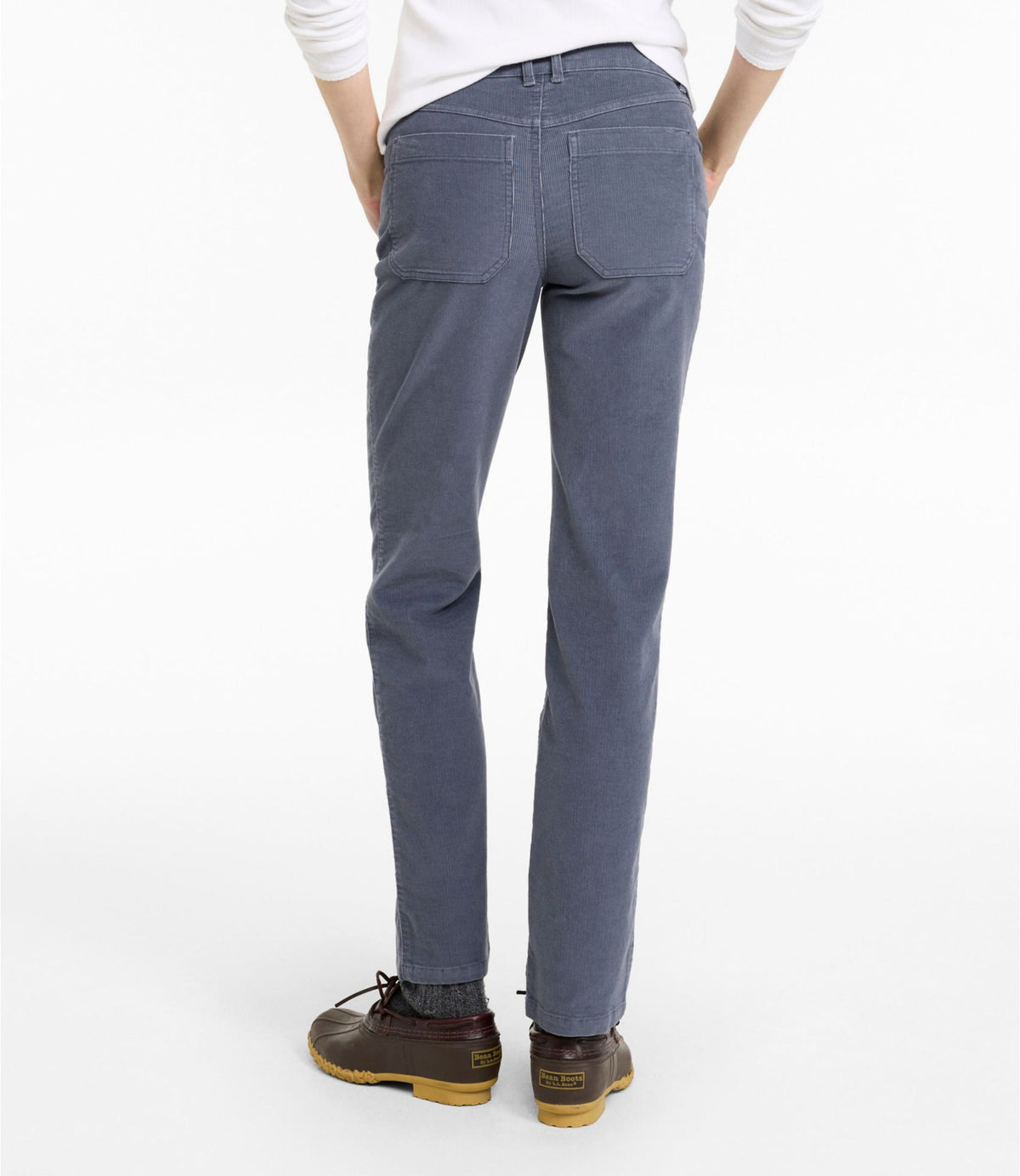 Women's L.L.Bean Go-Anywhere Corduroy Pants, Mid-Rise Ultimate Straight-Leg