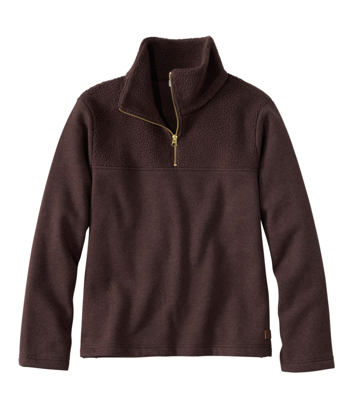 Women's Double L® Soft Donegal Sweatshirt, Quarter-Zip Novelty