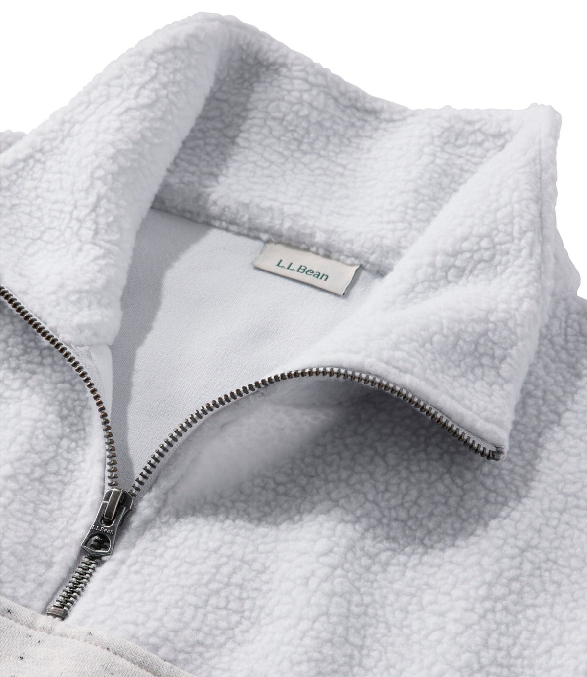 Women's Double L® Soft Donegal Sweatshirt, Quarter-Zip Novelty