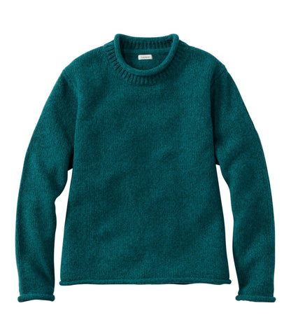 Women's Bean's Classic Ragg Wool Sweater, Rollneck