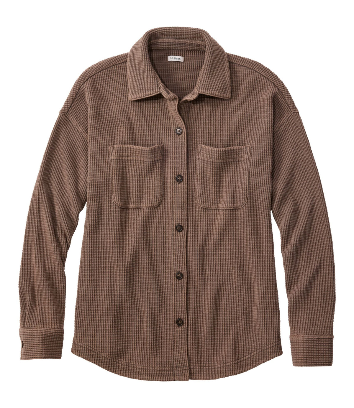 Women's Sunwashed Waffle Big Shirt