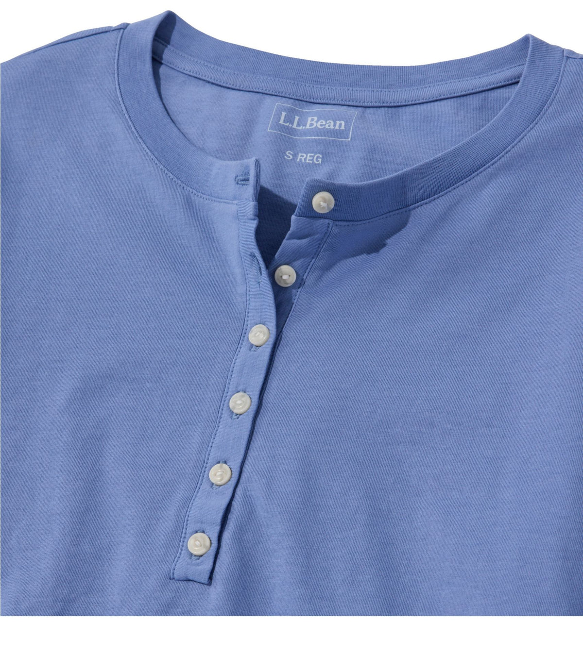 Women's Sunwashed Tee, Long-Sleeve Cropped Boxy Henley