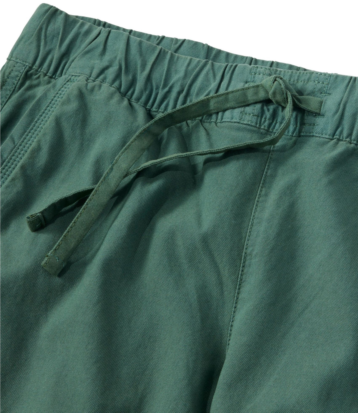 Women's Sunwashed Cotton-Blend Pull-On Pants, Mid-Rise Ankle