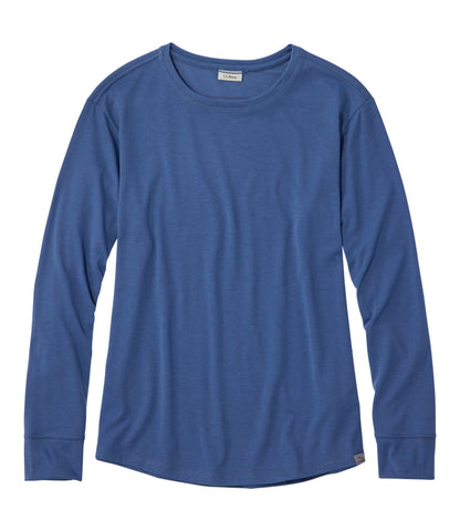 Women's Mountainside Crewneck Tee, Long-Sleeve