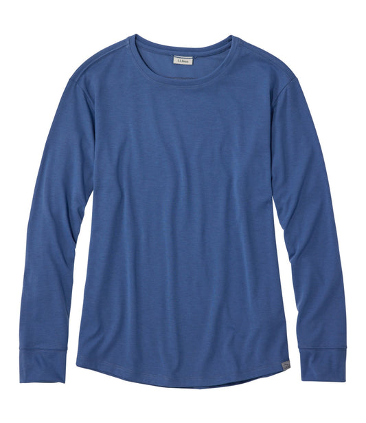 Women's Mountainside Crewneck Tee, Long-Sleeve