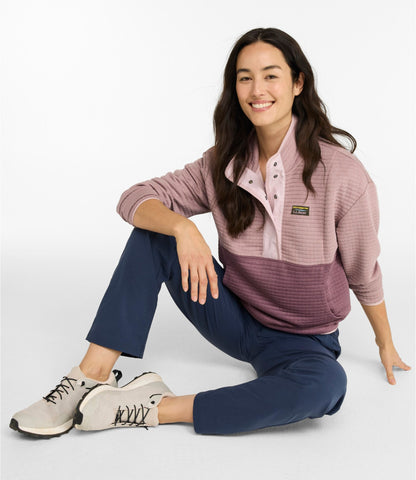 Women's Airlight Grid Pullover, Colorblock