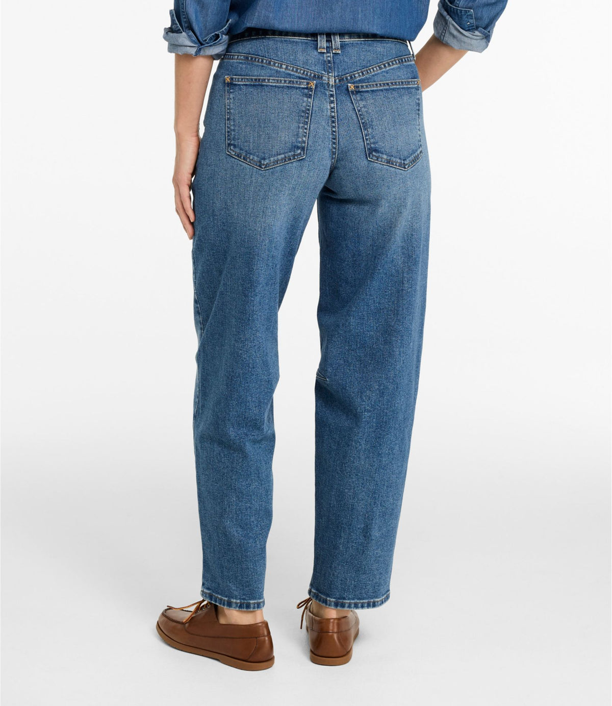 Women's 207 Vintage Jeans, Mid-Rise Barrel-Leg