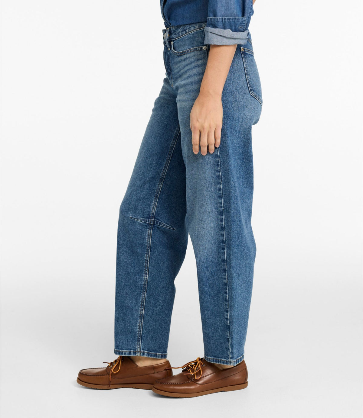 Women's 207 Vintage Jeans, Mid-Rise Barrel-Leg