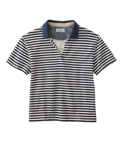 Women's Casco Bay Polo, Short-Sleeve Stripe