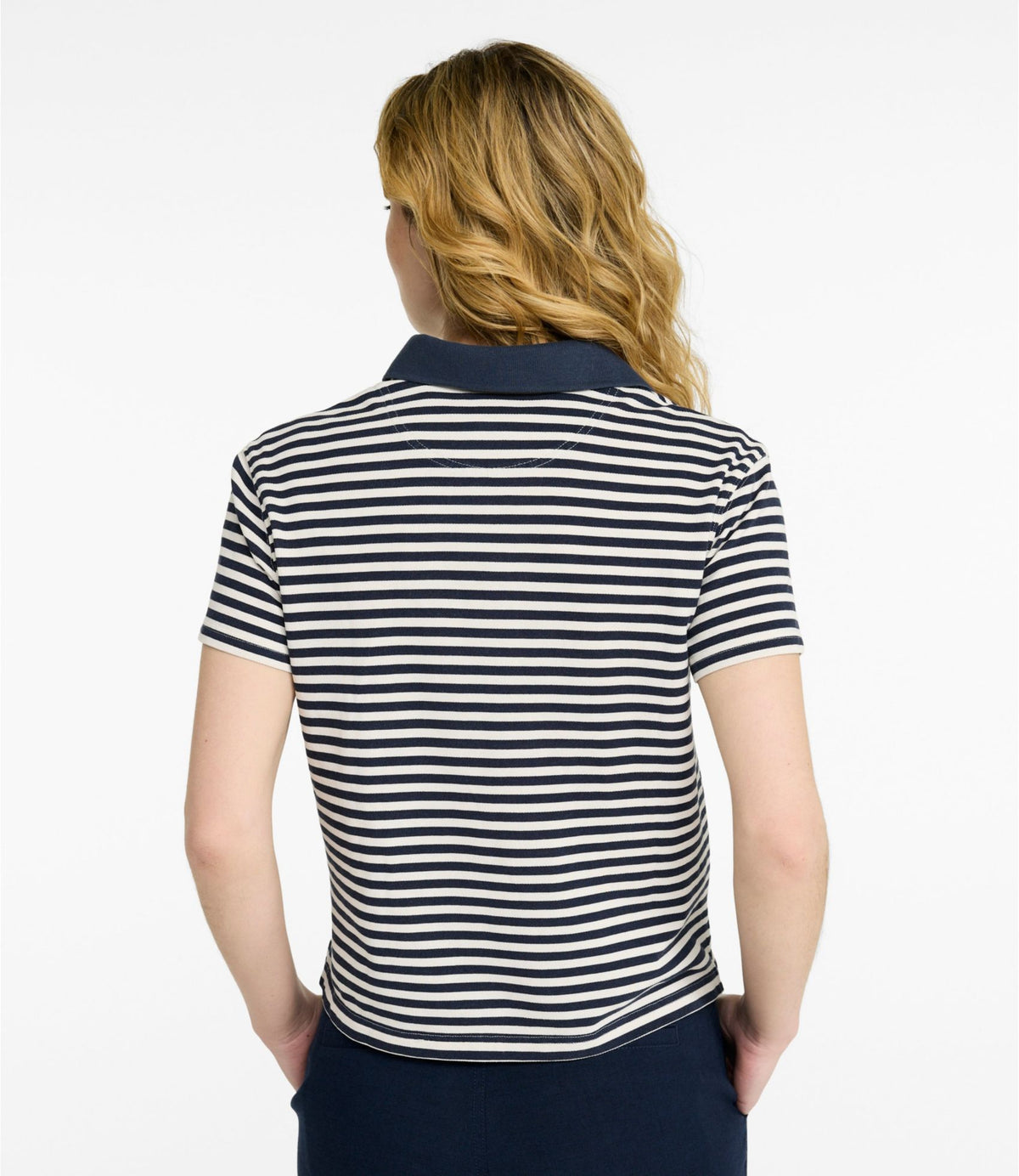 Women's Casco Bay Polo, Short-Sleeve Stripe