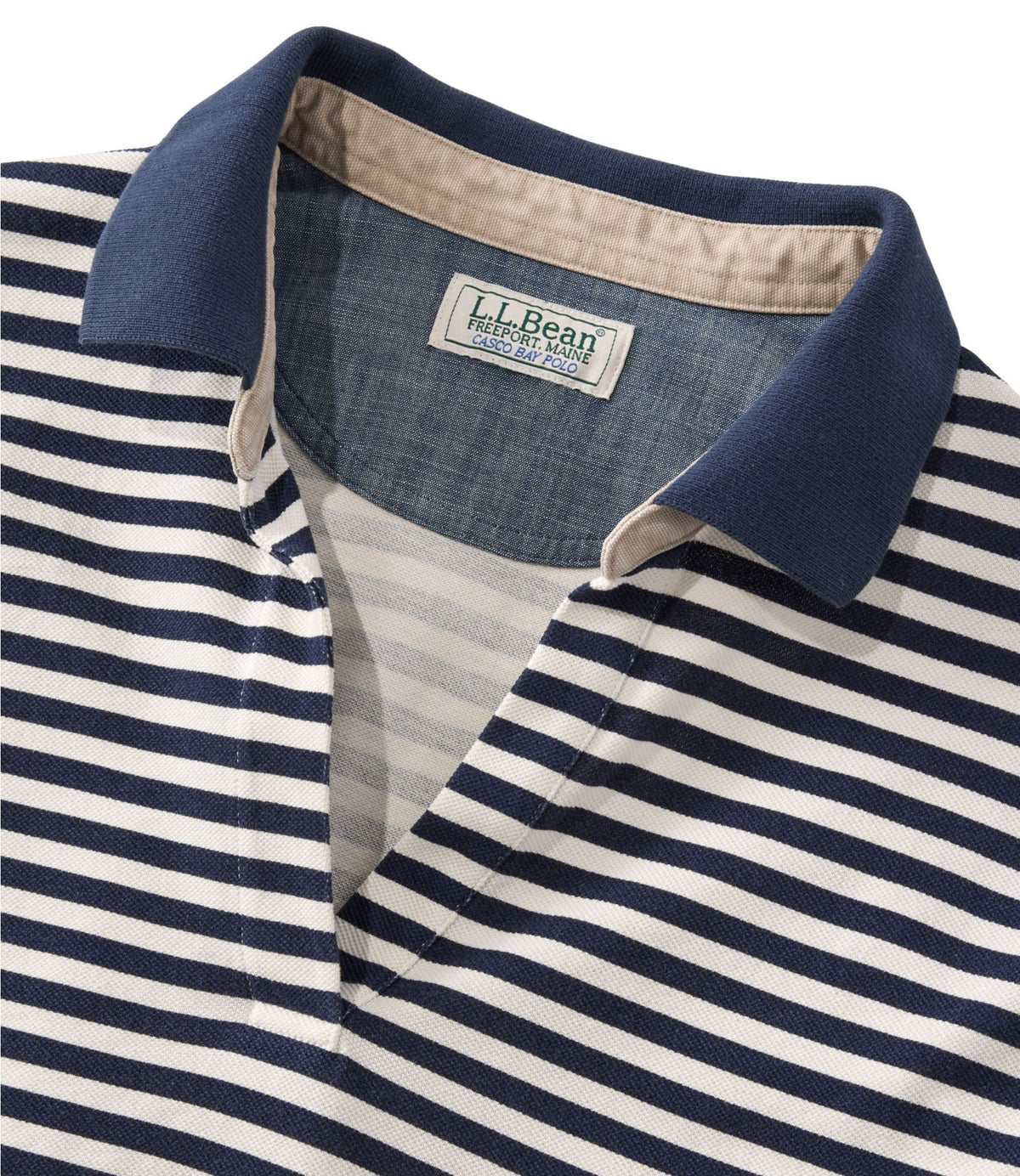 Women's Casco Bay Polo, Short-Sleeve Stripe