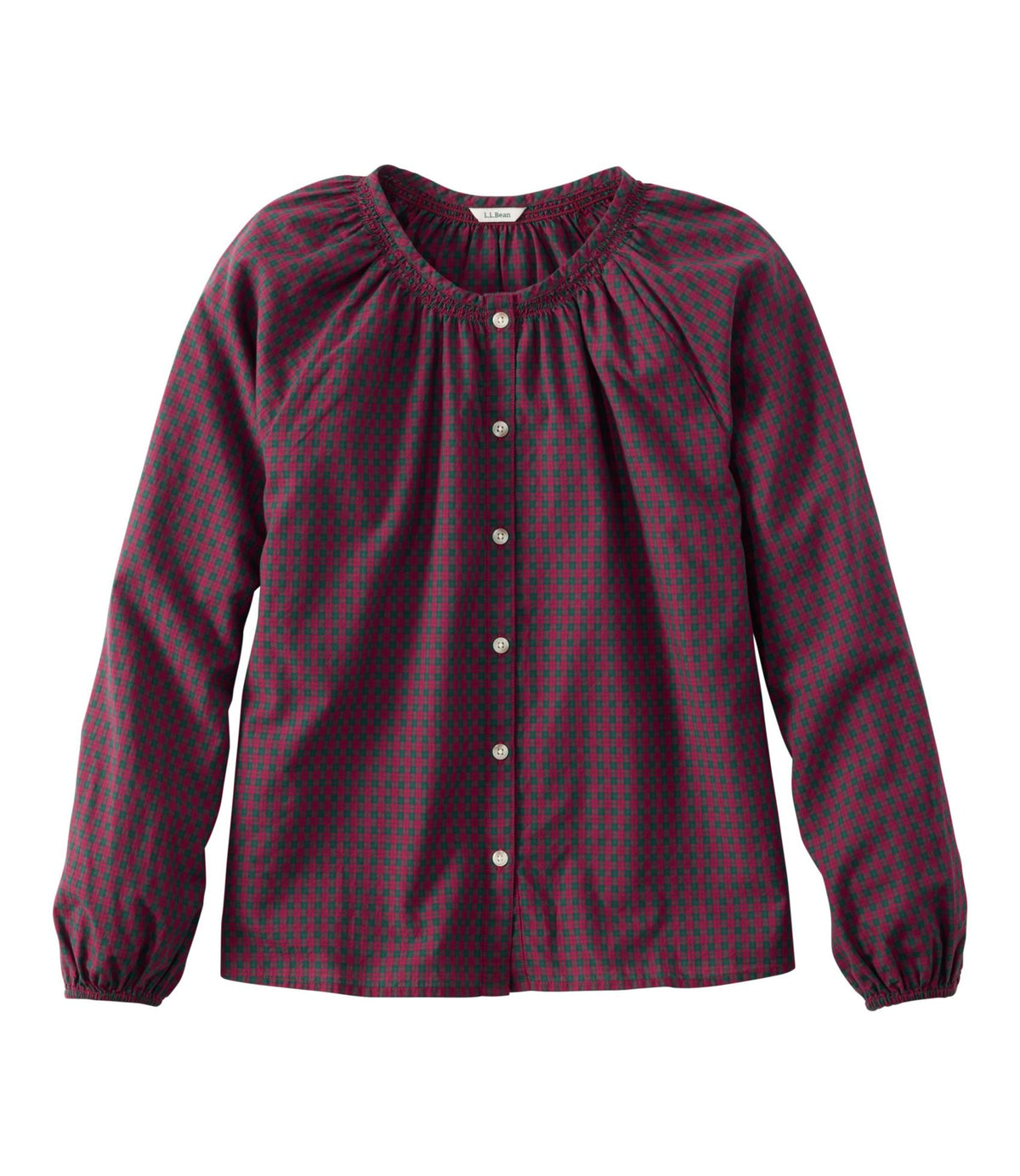 Women's Whisperweight Poplin Shirt, Long-Sleeve