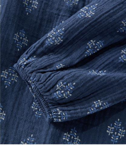 Women's Cloud Gauze Shirt, Splitneck Popover