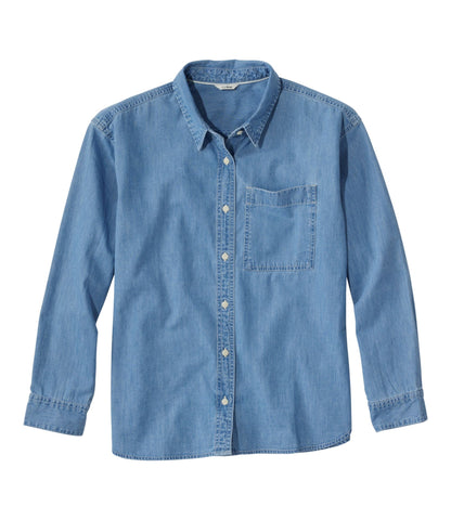 Women's L.L.Bean Denim Boyfriend Shirt