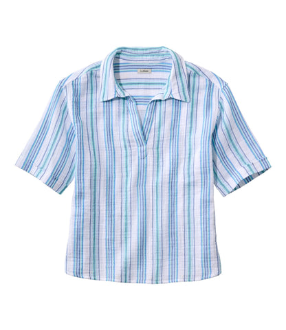 Women's Cloud Gauze Shirt, Polo