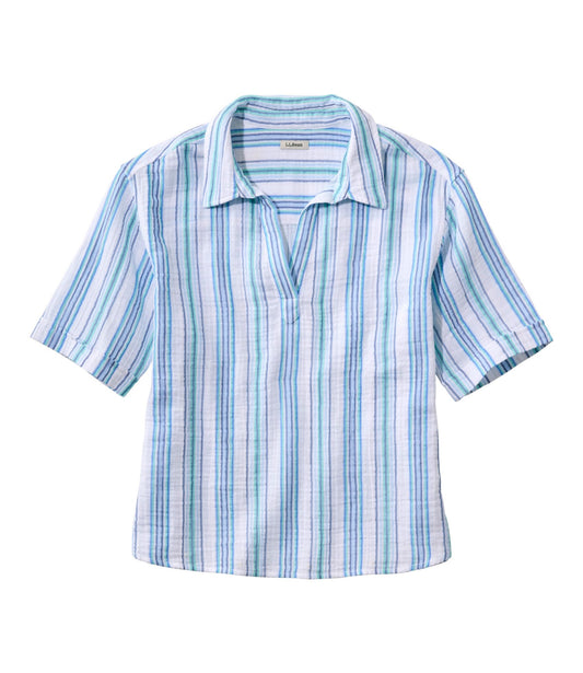Women's Cloud Gauze Shirt, Polo