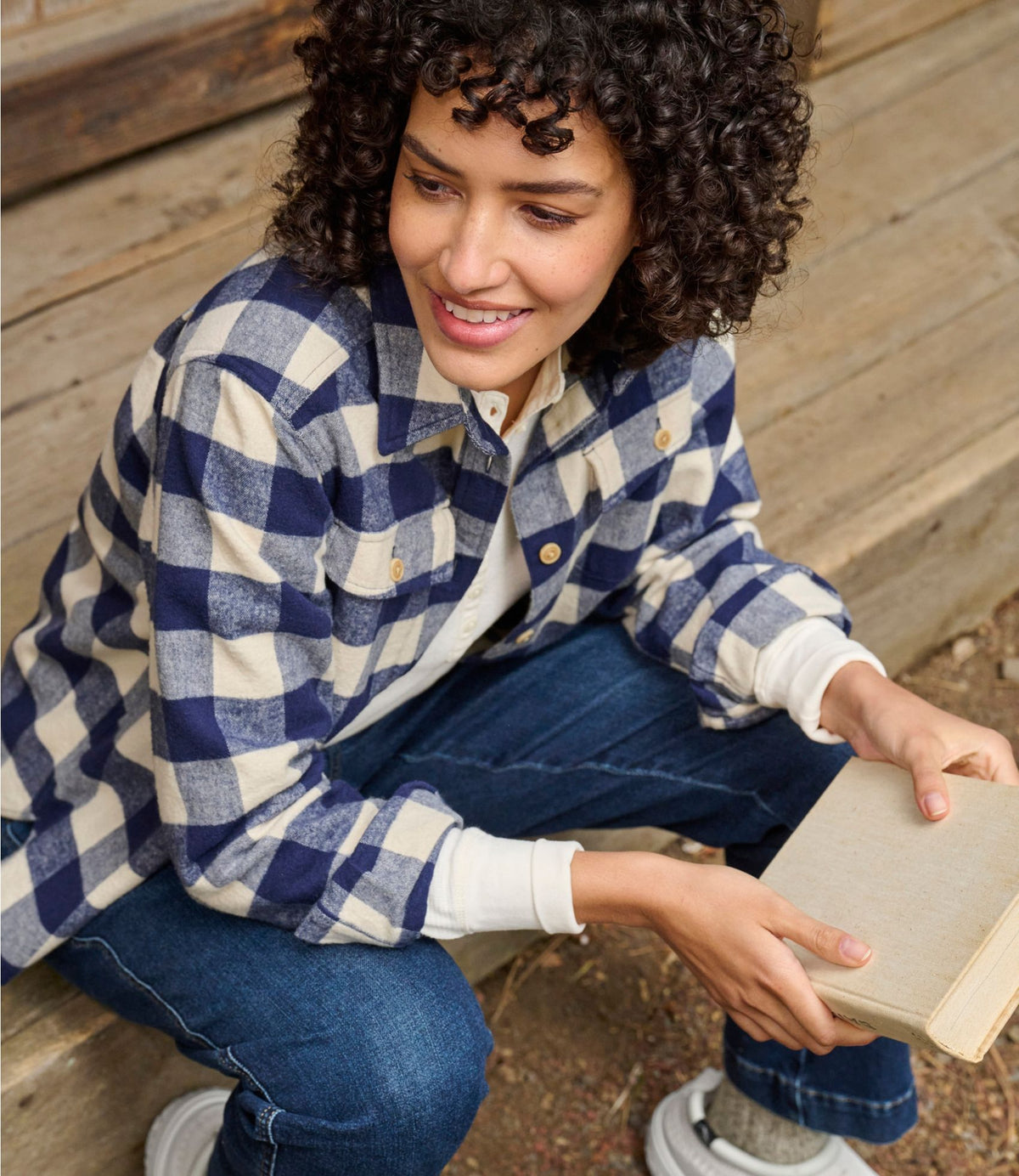 Women's Vintage Chamois Shirt Novelty