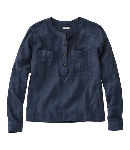 Women's L.L.Bean Day Breeze Shirt, Long-Sleeve Collarless