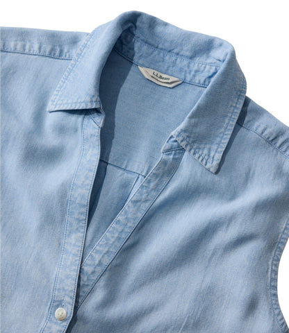Women's Soft-Washed Sleeveless Shirt