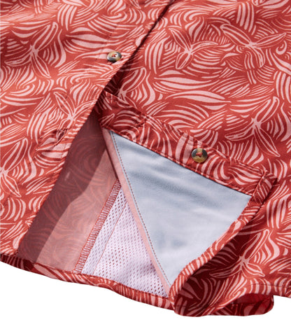 Women's Tropicwear Shirt, Short-Sleeve Print