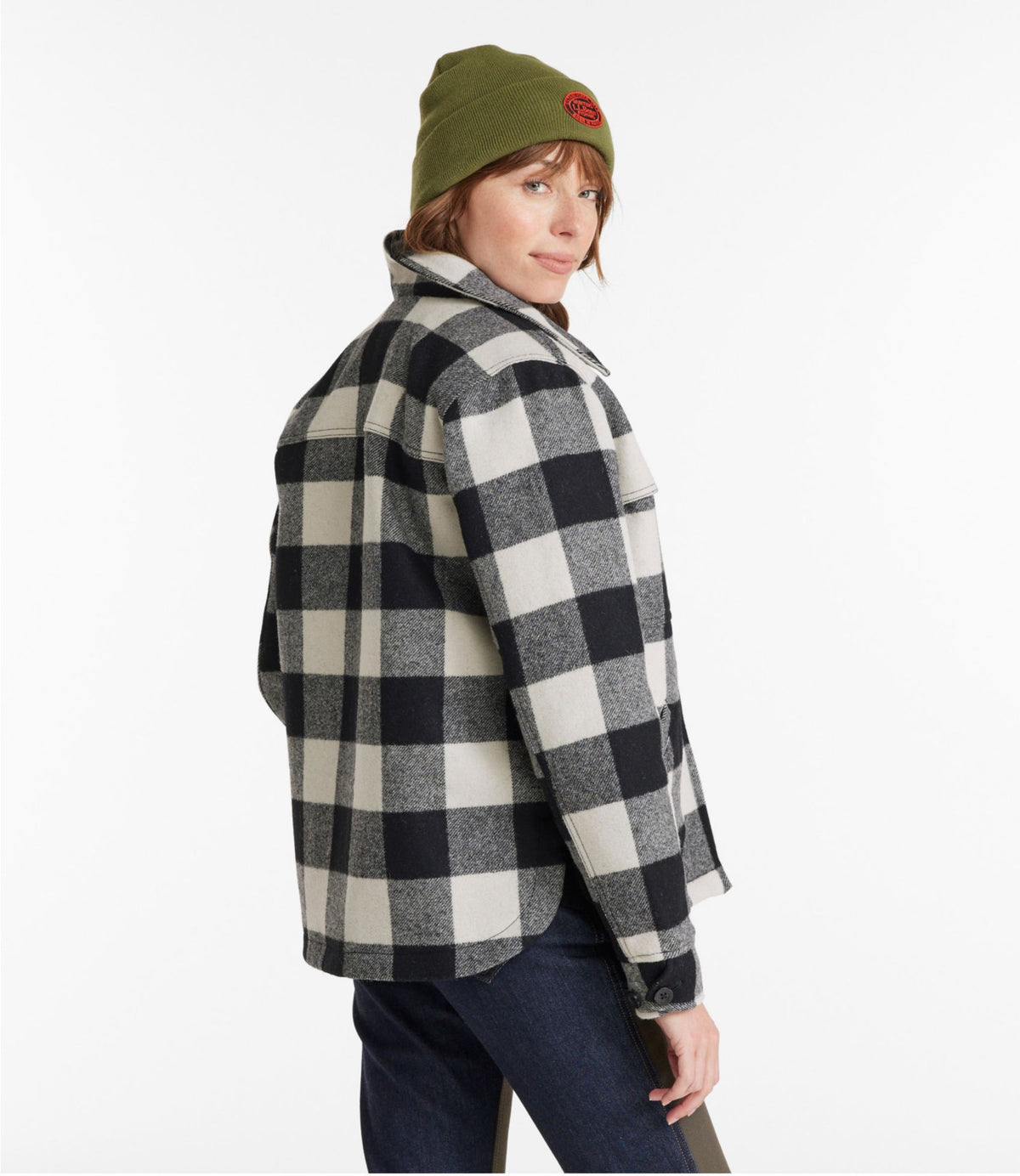 Women's Maine Guide Zip Front Jac-Shirt with PrimaLoft, Plaid