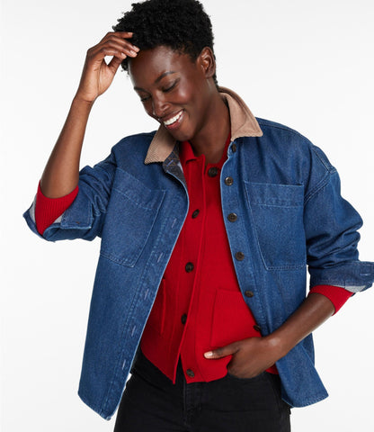 Women's Signature Denim Shirt Jac